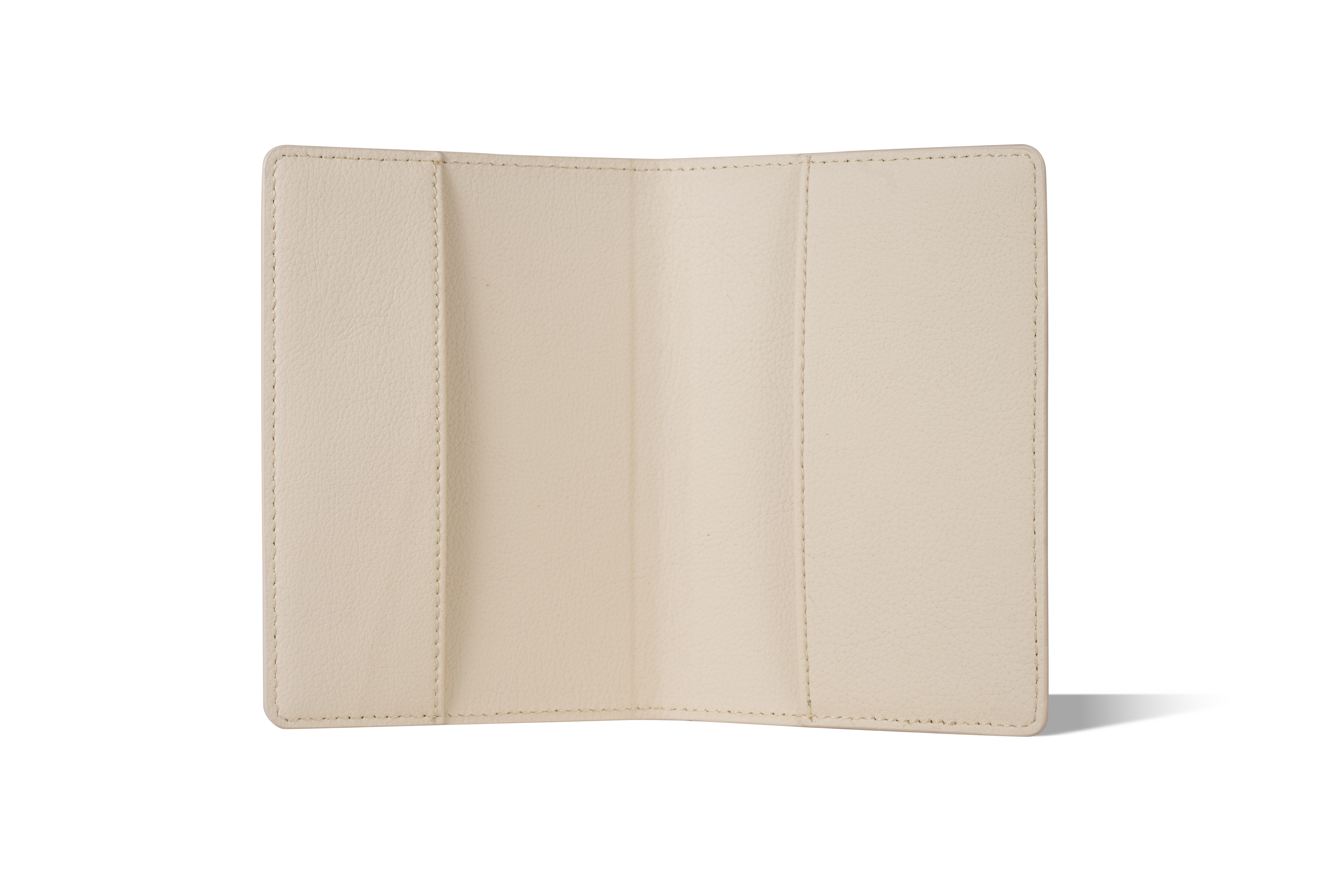 SEREGO Beige paspoorthoes met bedrukking