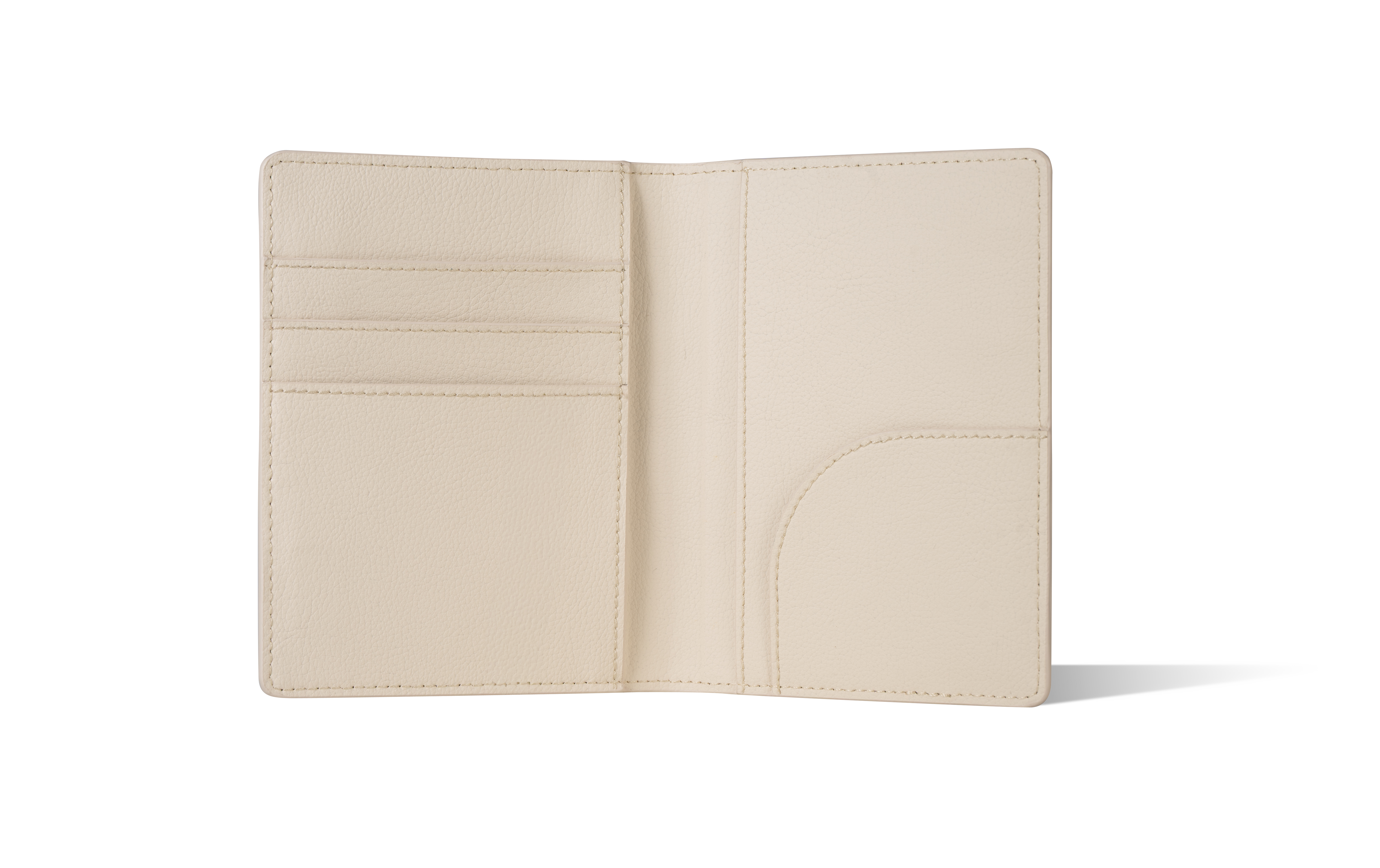 Passport wallet by SEREGO in beige color